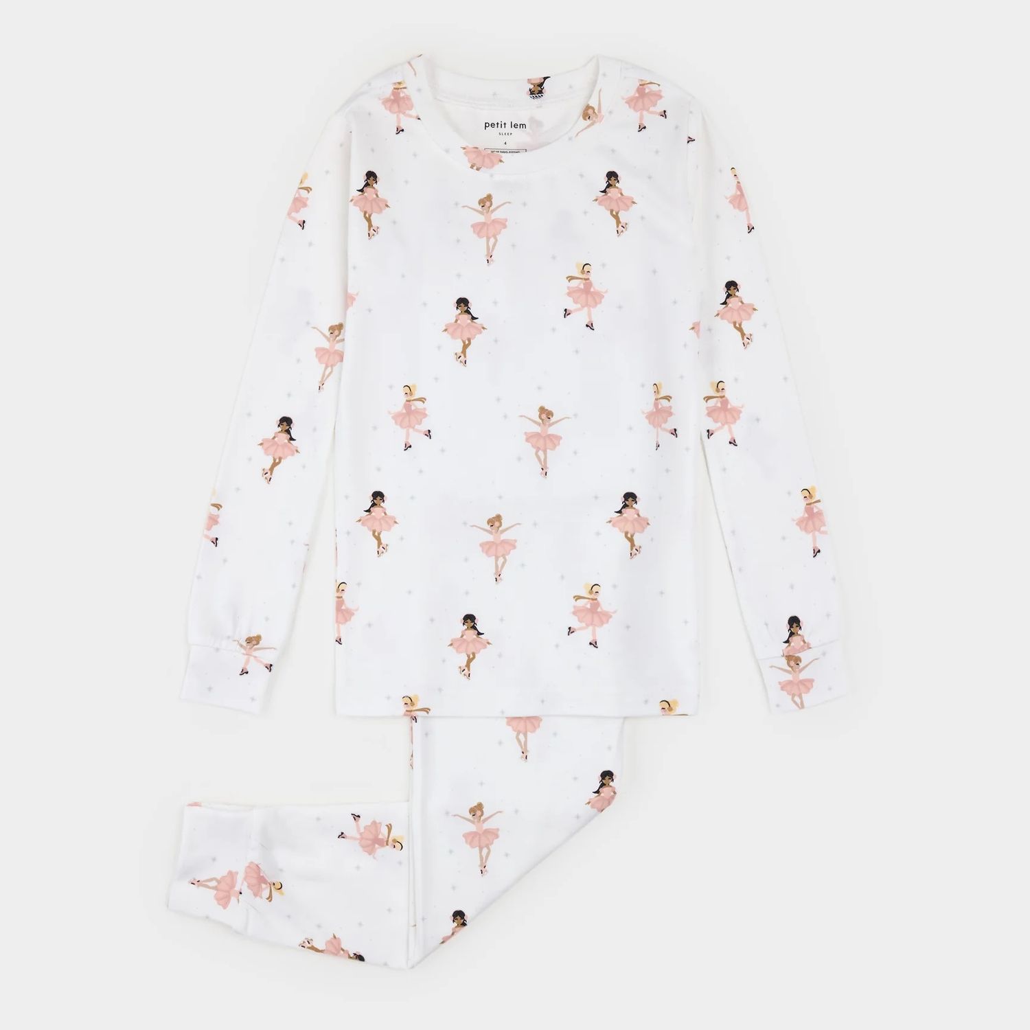Petit Lem / Kids PJs / Starlight Skater on Off-White