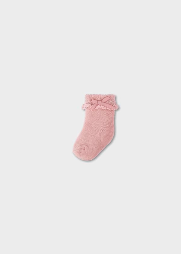 Mayoral / 9113 Baby Socks / Baby Pink