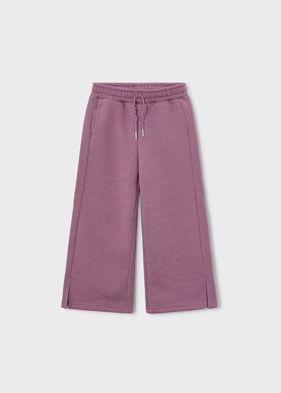 Mayoral / 4518 Girl Wide Leg Sweatpants / Violet Heather
