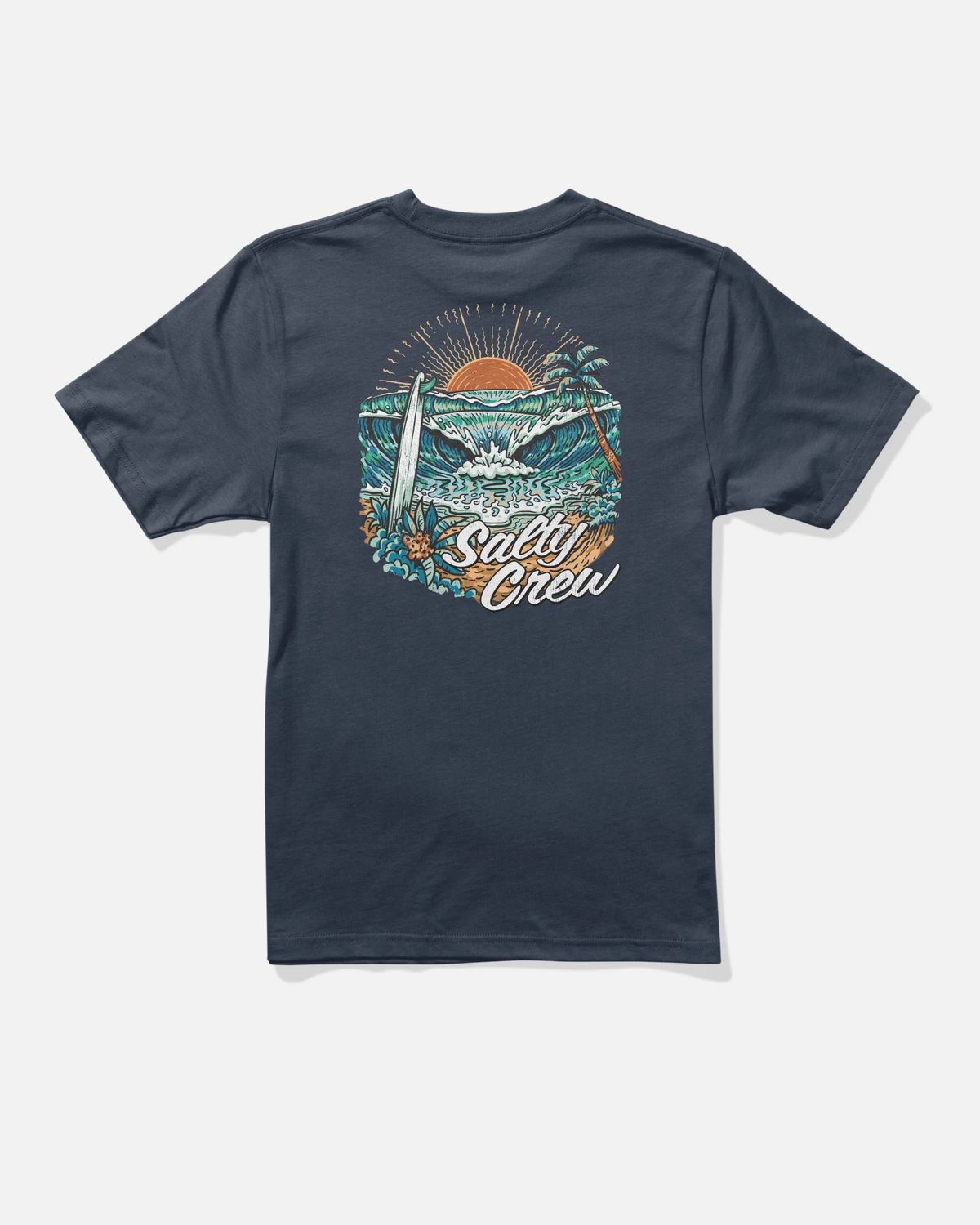 Salty Crew / Make Waves Boys Tee / Navy
