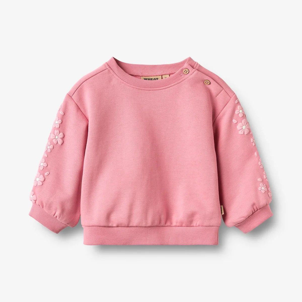 Wheat / Baby Eliza Sweatshirt / Wild Rose
