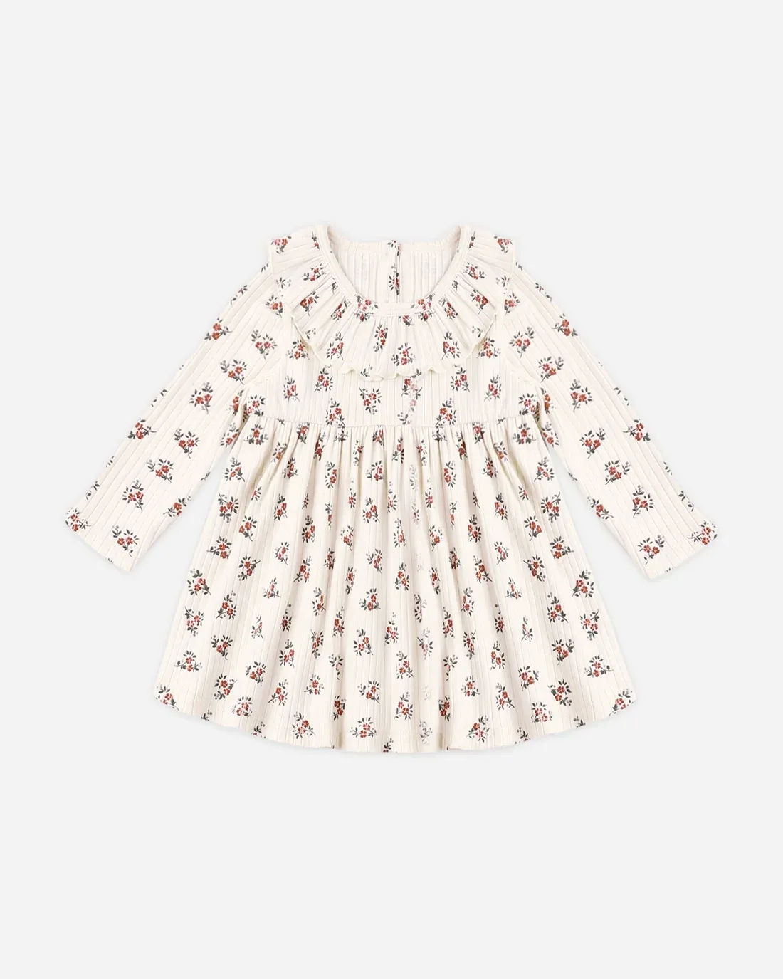 Rylee &amp; Cru/Ruffle Collar Dress/Ruby Bloom