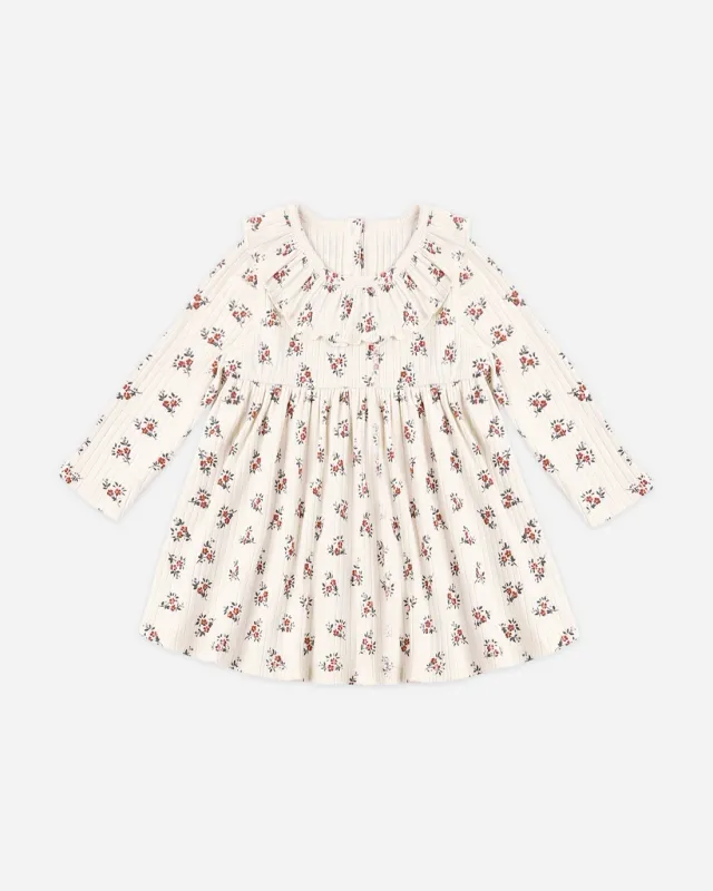 Rylee &amp; Cru/Ruffle Collar Dress/Ruby Bloom
