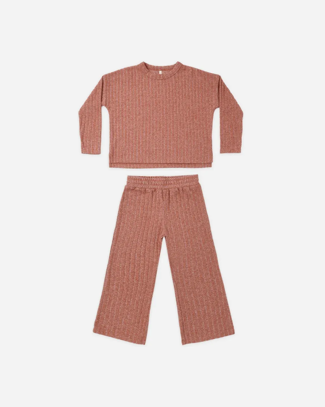 Rylee &amp; Cru/Cozy Rib Knot Set/Ruby