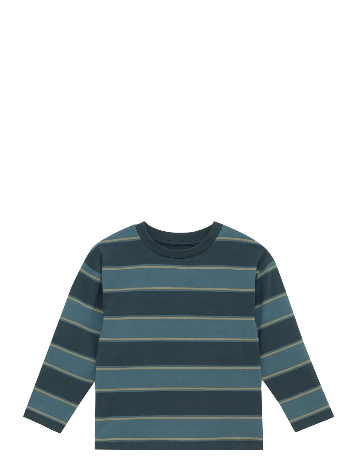 Minymo / Boys Striped LS T-Shirt / Midnight Navy