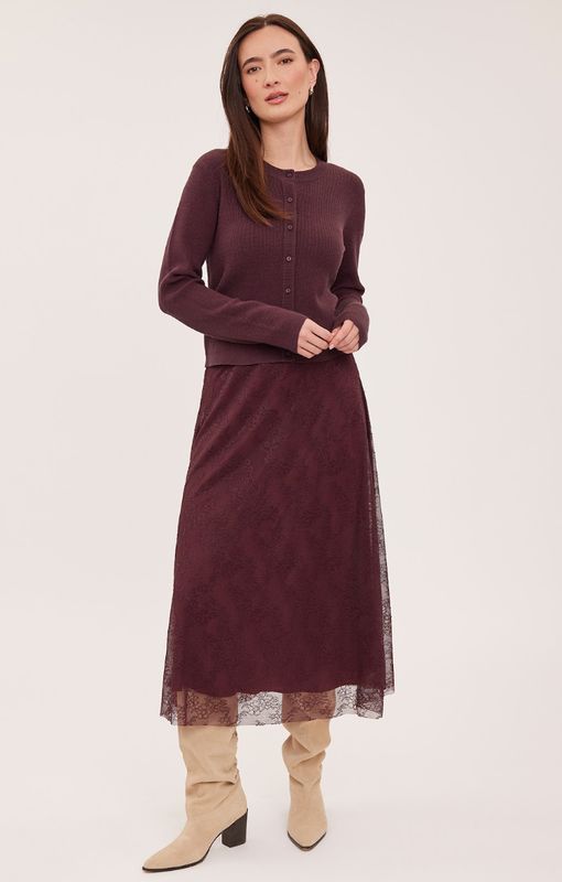 Gentle Fawn / Lettie Skirt / Port