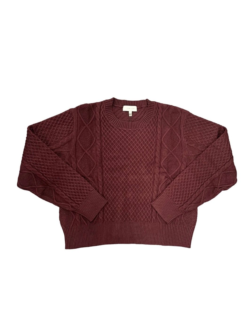 John+Jenn/Julien Sweater/Vin Rouge
