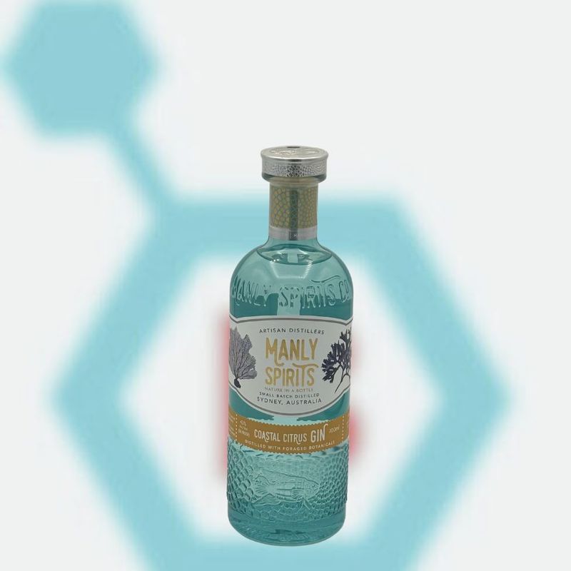 MANLY COASTAL CITRUS GIN 700ML 43% ABV