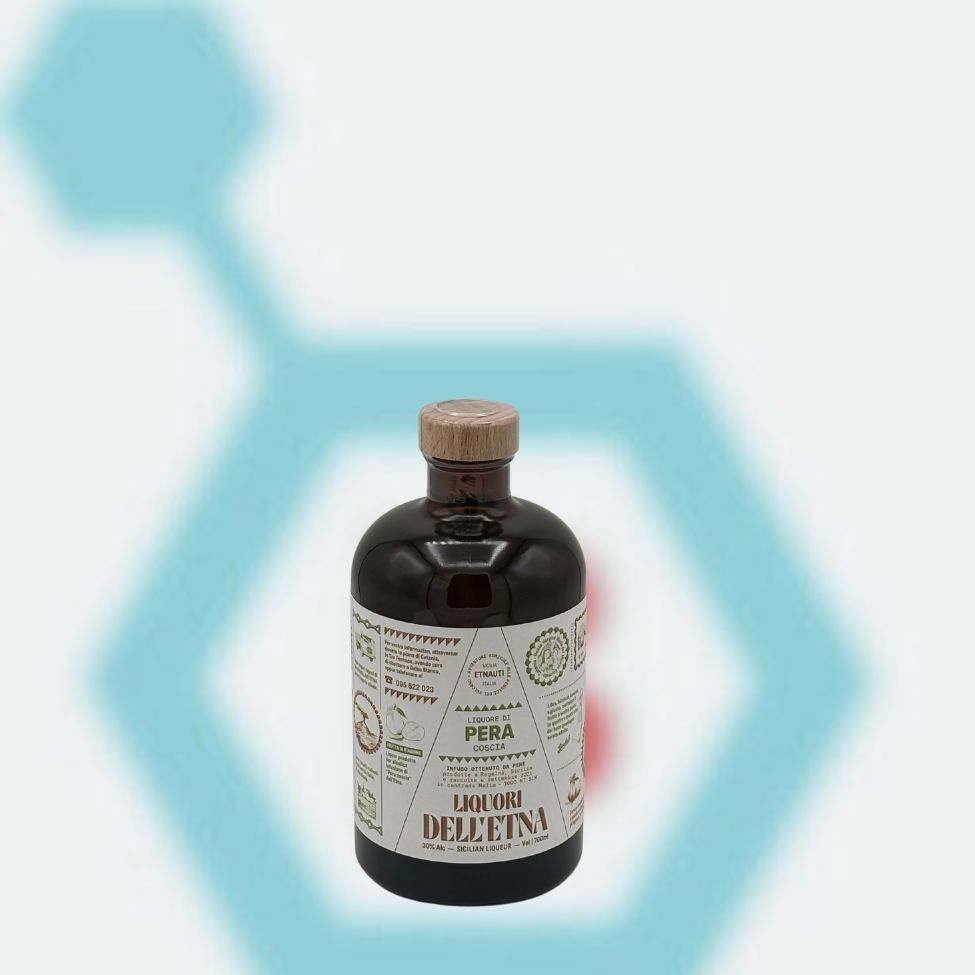 LIQUORI DELL&#39;ETNA PERA COSCIA PEAR 700ML 30% ABV