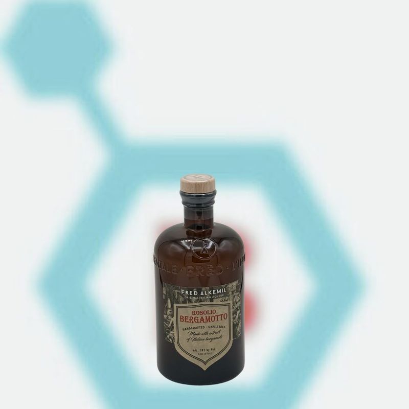FRED JERBIS ALKEMIL ROSOLIO BERGAMOTTO 700ML 18% ABV