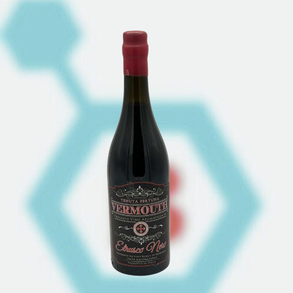 TENUTA FERTUNA VERMOUTH ETRUSCO NERO 750ML 18% ABV