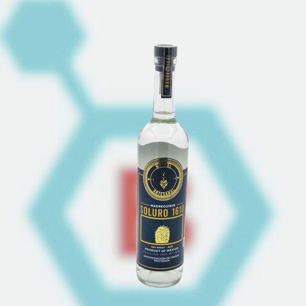 SOLURO 1610 MEZCAL MADRECUISHE 750ML 47% ABV