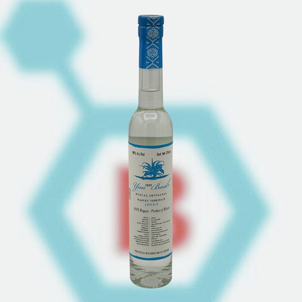 YUU BAAL MEZCAL JOVEN TEPEZTATE 375ML 48% ABV
