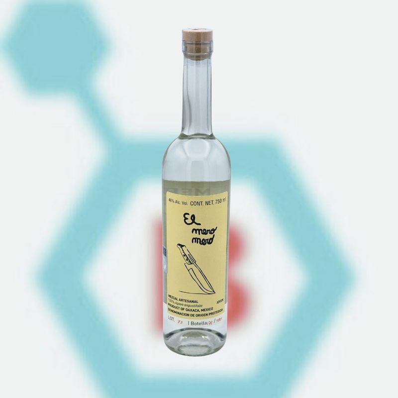 EL MERO MERO MEZCAL ESPADIN ANGUSTIFOLIA 750ML 48% ABV