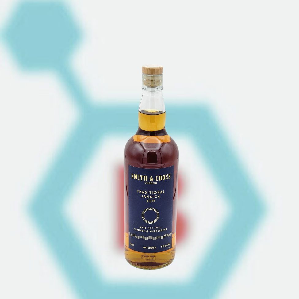 SMITH &amp; CROSS JAMAICAN RUM 750ML 57% ABV