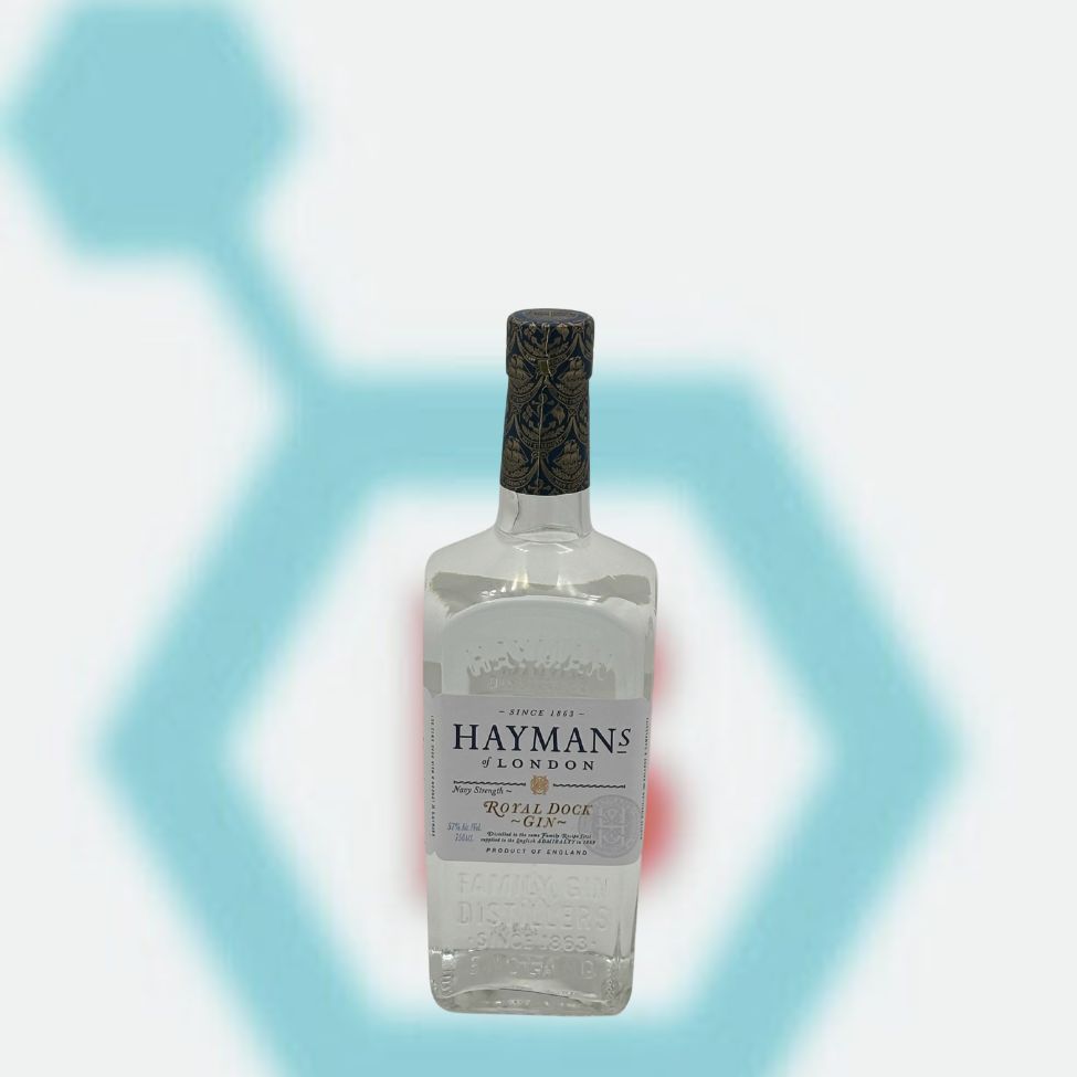 HAYMAN&#39;S ROYAL DOCK NAVY STRENGTH GIN 750ML 57% ABV