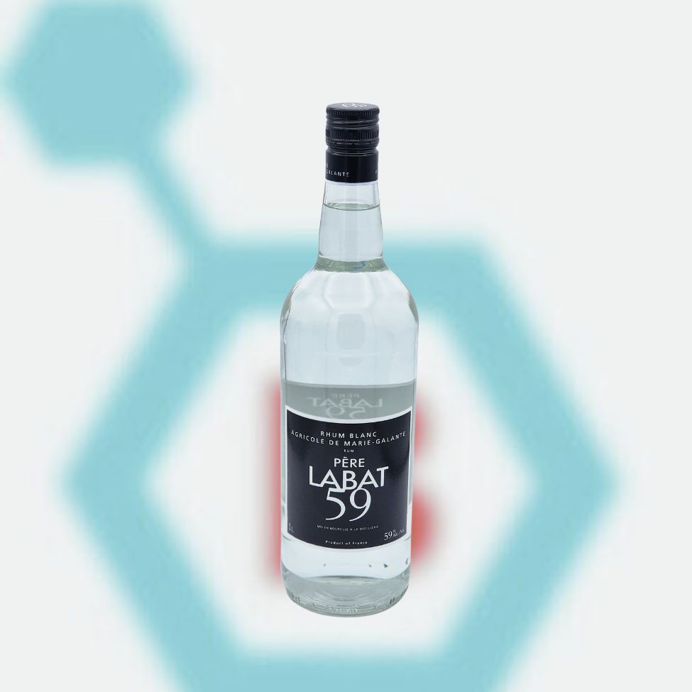 PERE LABAT RHUM BLANC 59 1L 59% ABV