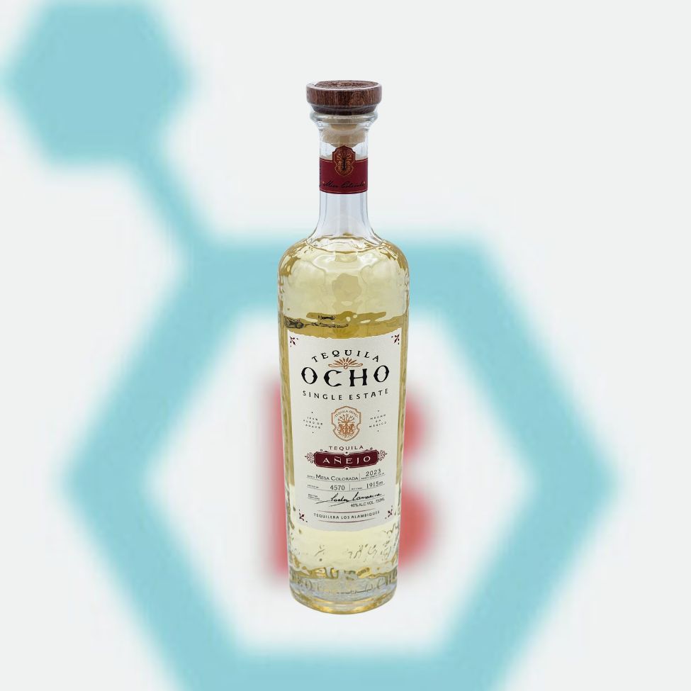 TEQUILA OCHO ANEJO 750ML 40% ABV