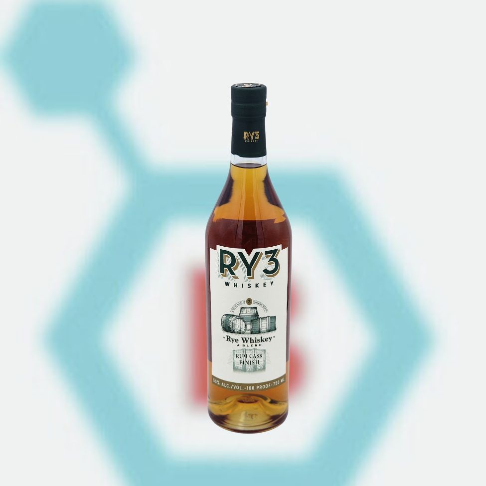 RY3 RYE WHISKEY RUM CASK FINISH 750ML 50% ABV