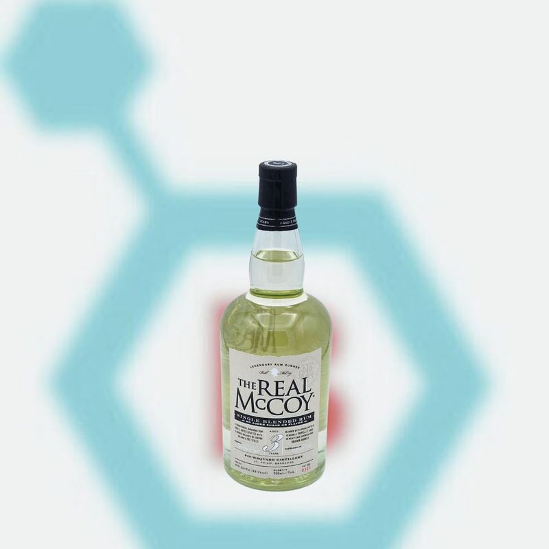 REAL MCCOY 3 YEAR RUM 750ML 40% ABV