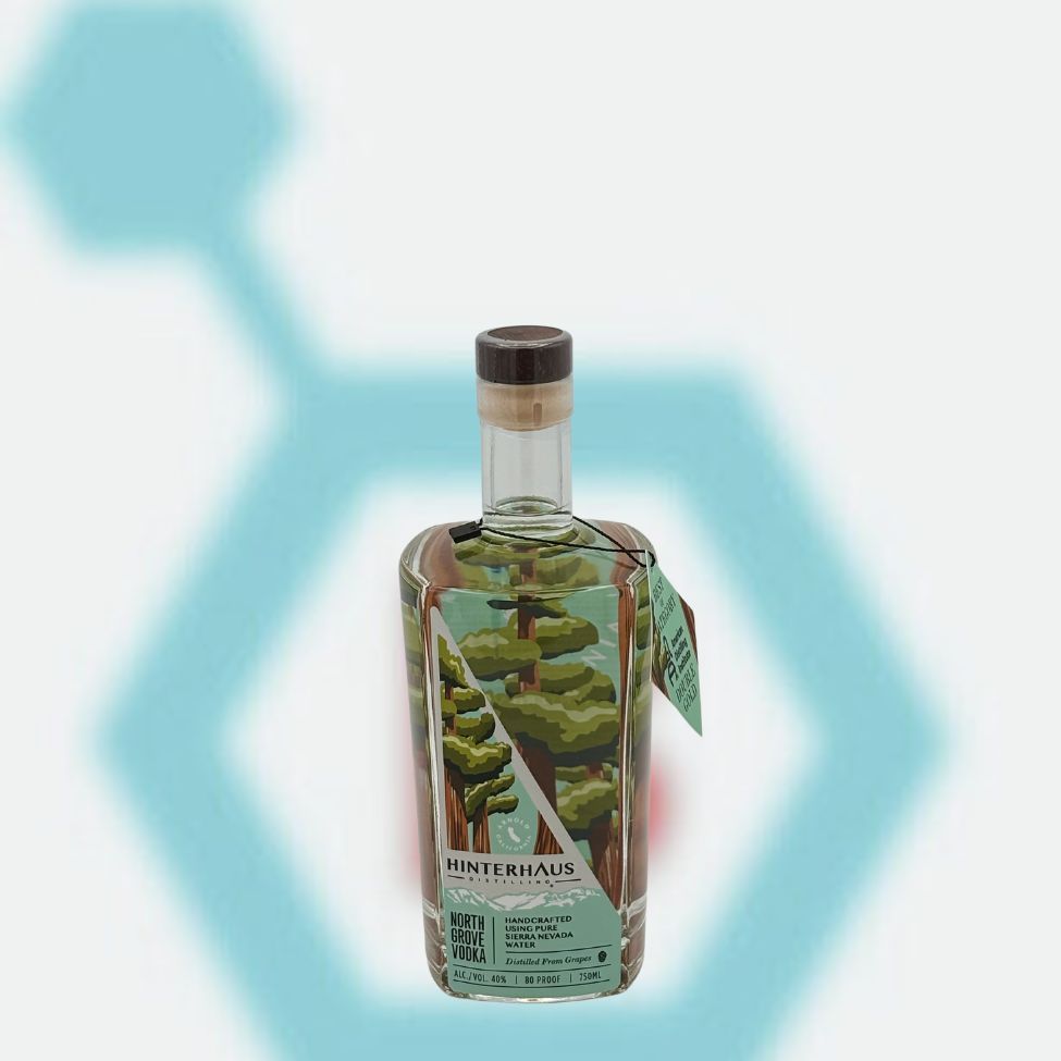 HINTERHAUS NORTH GROVE VODKA 750ML 40% ABV