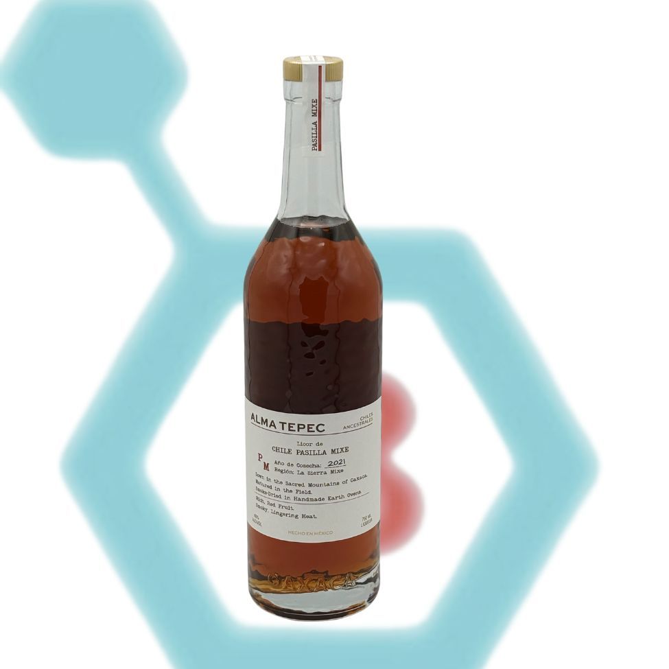 ALMA TEPEC LICOR DE CHILE PASSILLA MIXE 750ML 40% ABV