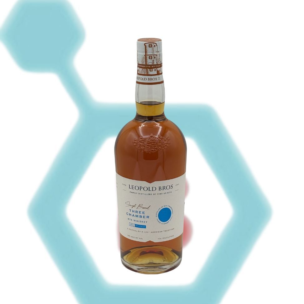 LEOPOLD THREE CHAMBER SINGLE BARREL RYE 750ML 50% ABV