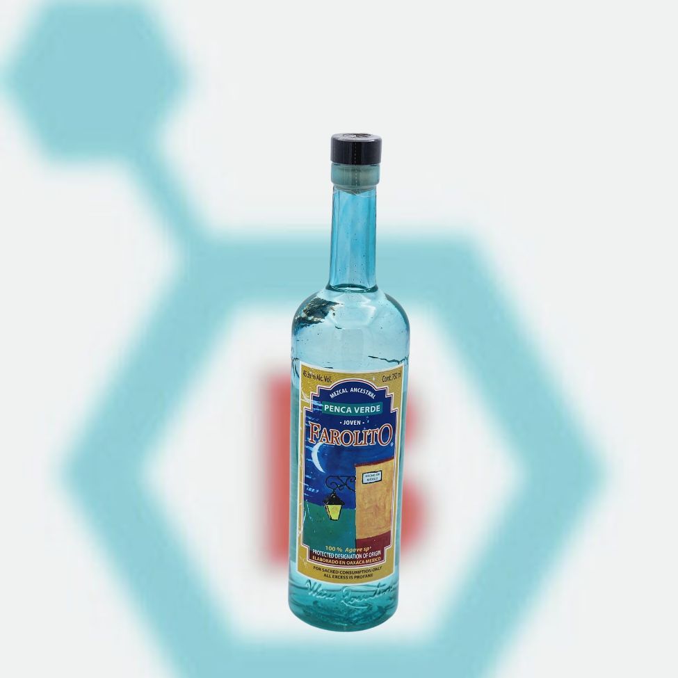 FAROLITO MEZCAL PENCA VERDE 750ML 45.39% ABV