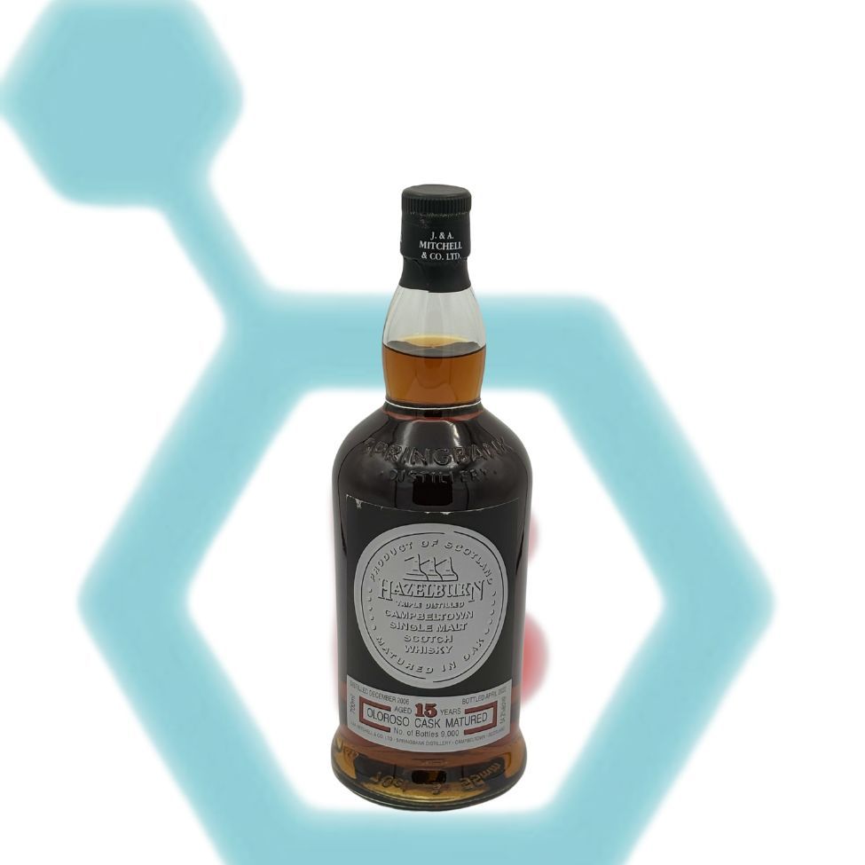 HAZELBURN 15YR OLOROSO CASK SINGLE MALT 700ML 54.2% ABV