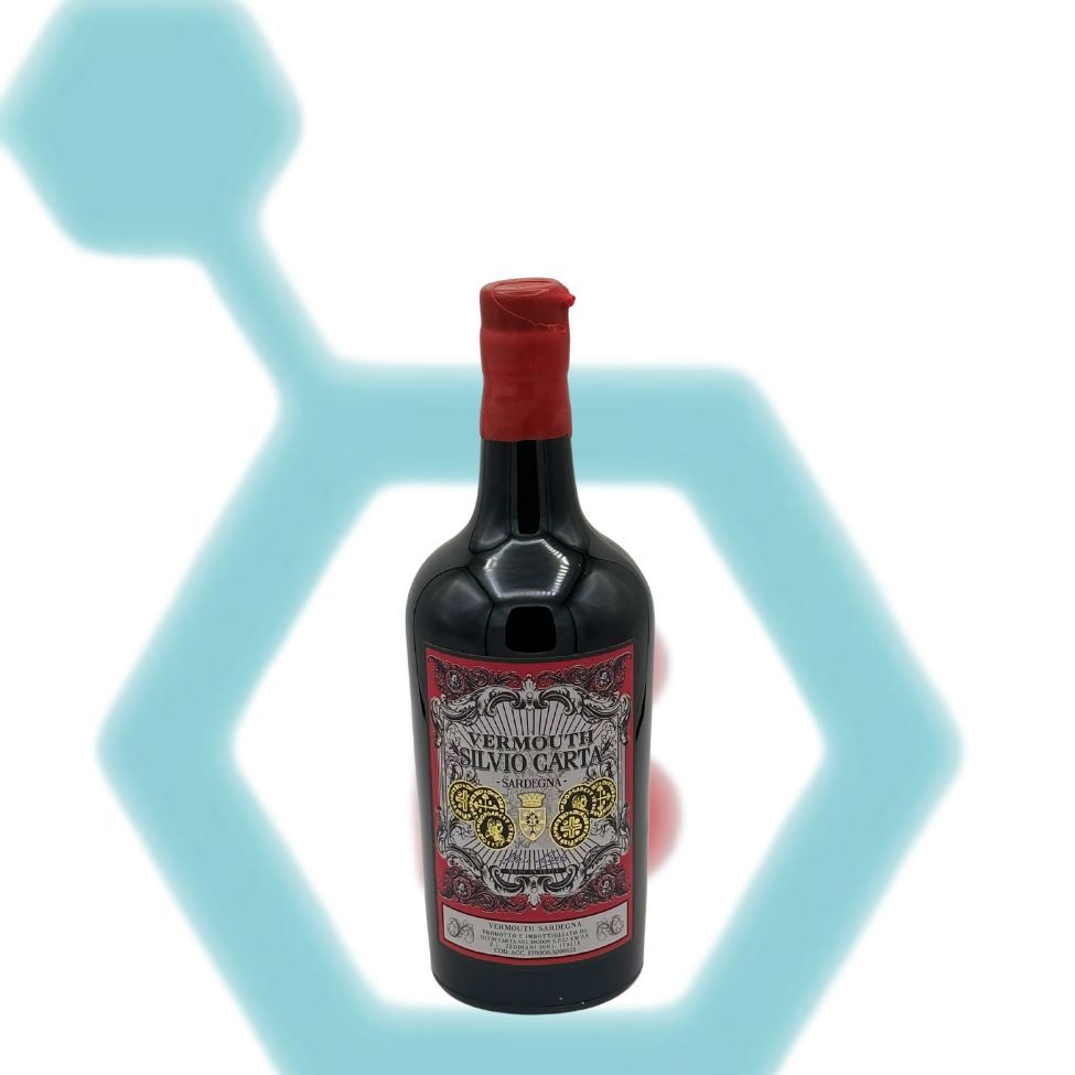 SILVIO CARTA RED VERMOUTH 750ML 18% ABV