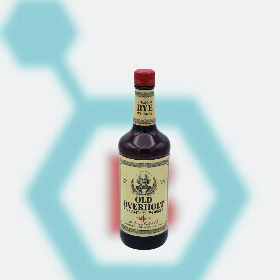 OLD OVERHOLT STRAIGHT RYE WHISKEY 4YR 750ML 43% ABV