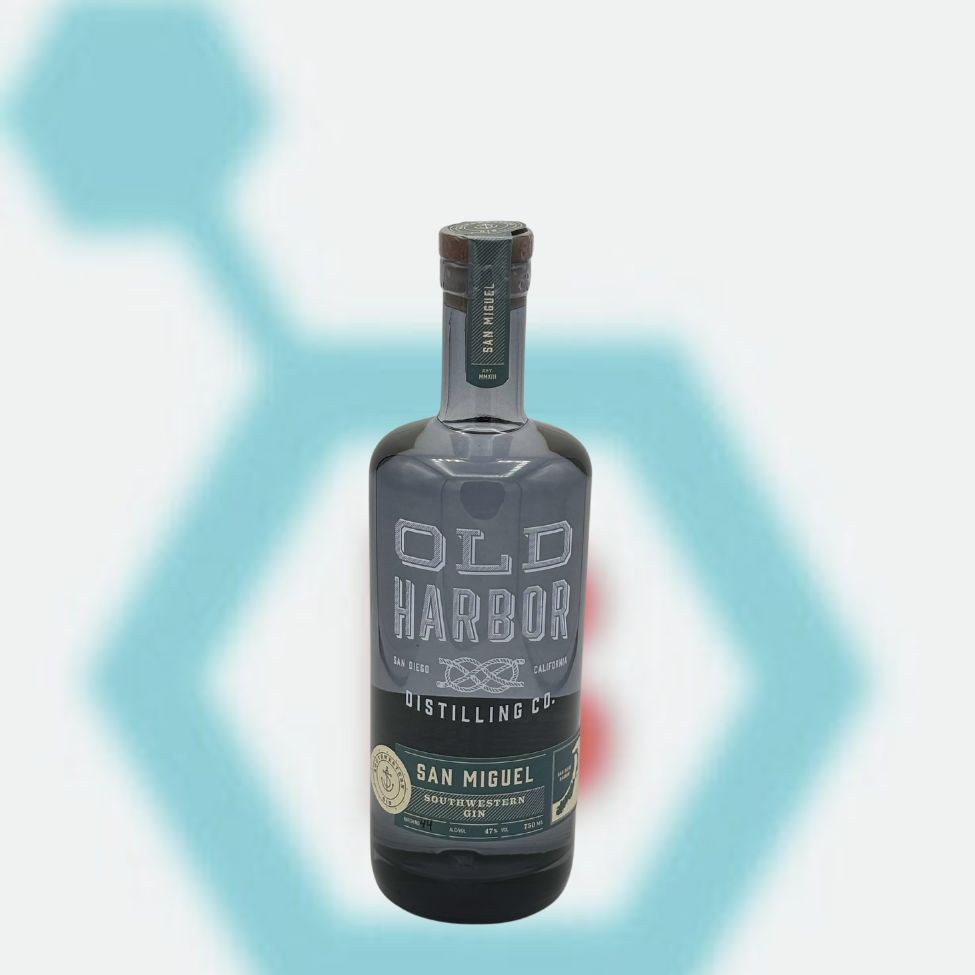 OLD HARBOR SAN MIGUEL SOUTHWESTERN GIN 750ML 47% ABV