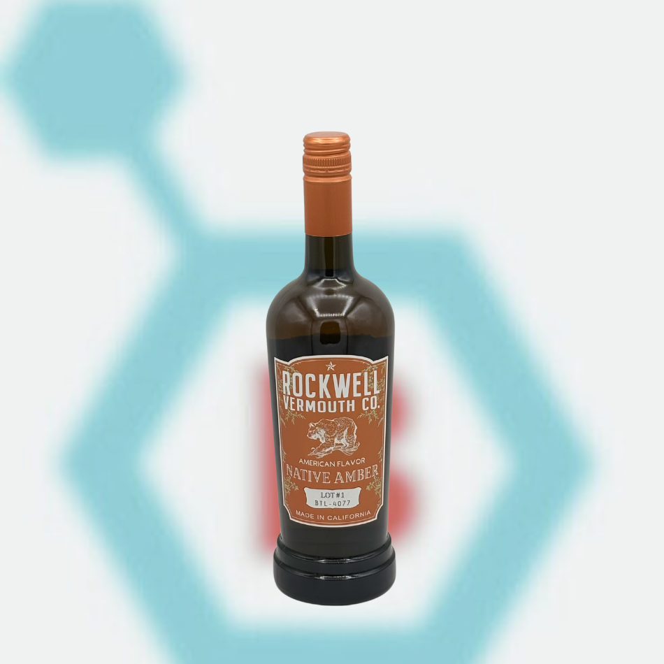 ROCKWELL VERMOUTH NATIVE AMBER 750ML 16.5% ABV
