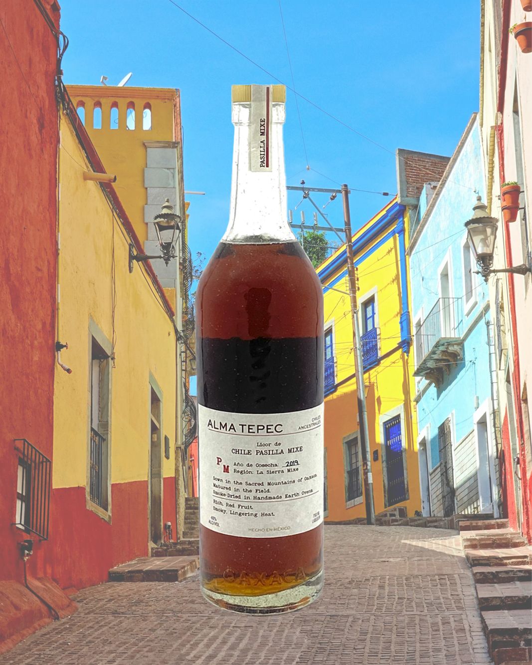 ALMA TEPEC LICOR DE CHILE PASSILLA MIXE 750ML 40% ABV