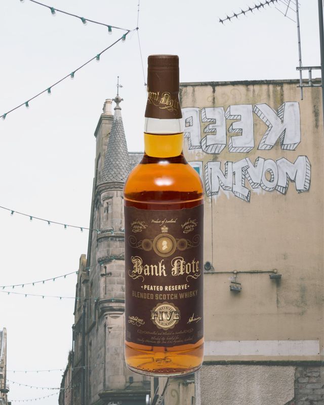 BANK NOTE 5YR PEATED RESERVE 700ML 43% ABV