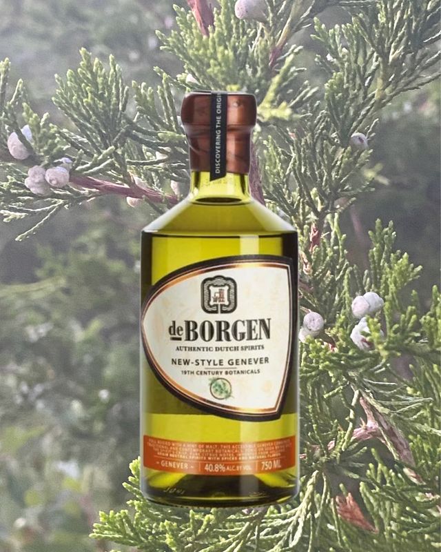 DE BORGEN NEW-STYLE GENEVER 750ML 40.8% ABV