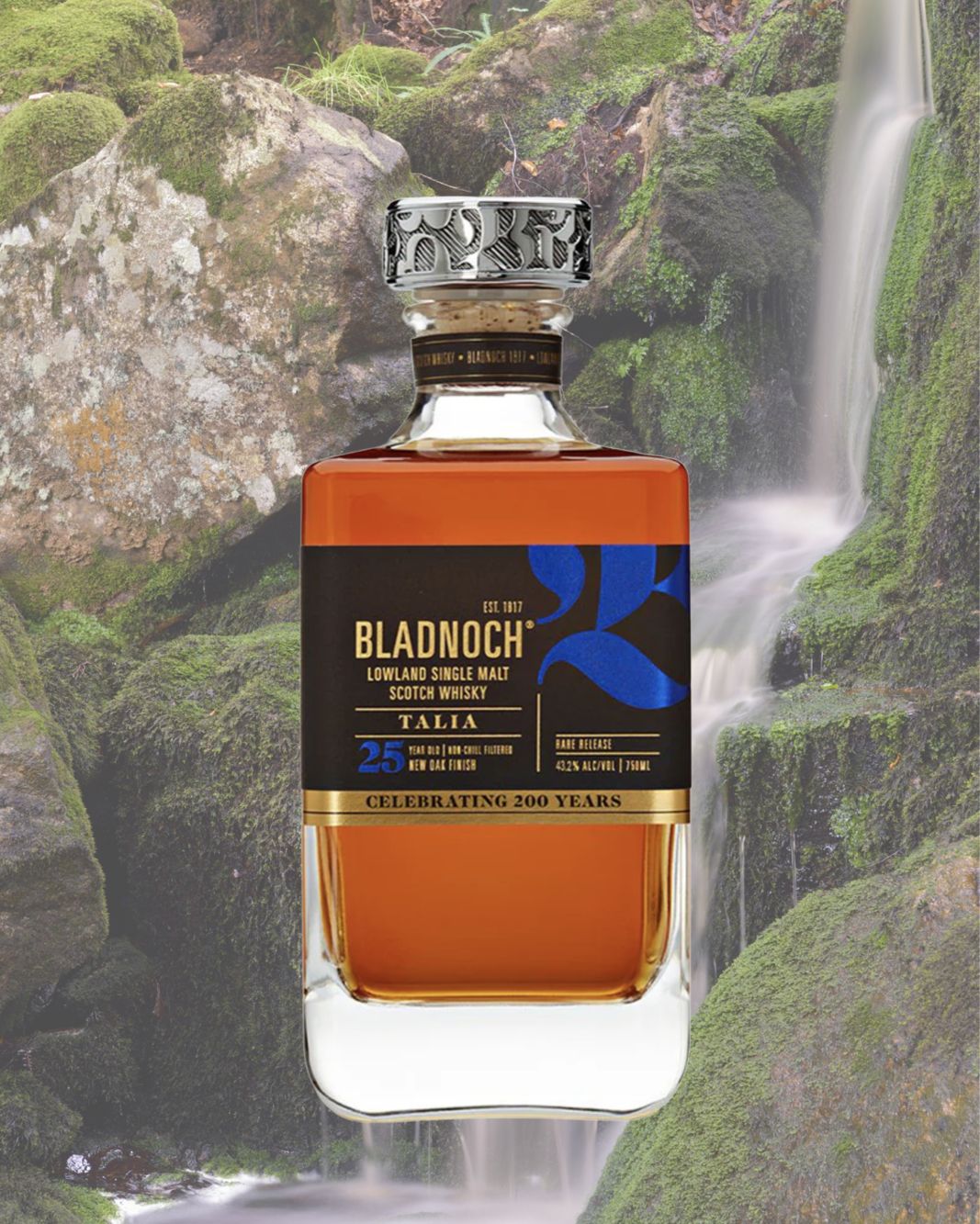 BLADNOCH TALIA 25YR LOWLAND SINGLE MALT 750ML 43.2% ABV