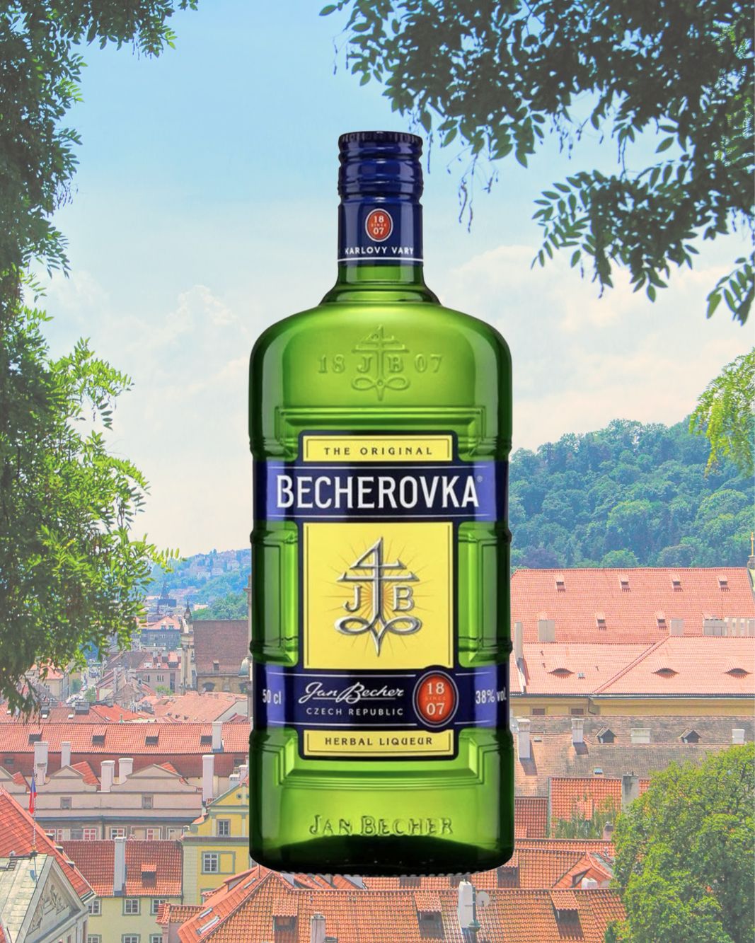 BECHEROVKA 750ML 38% ABV