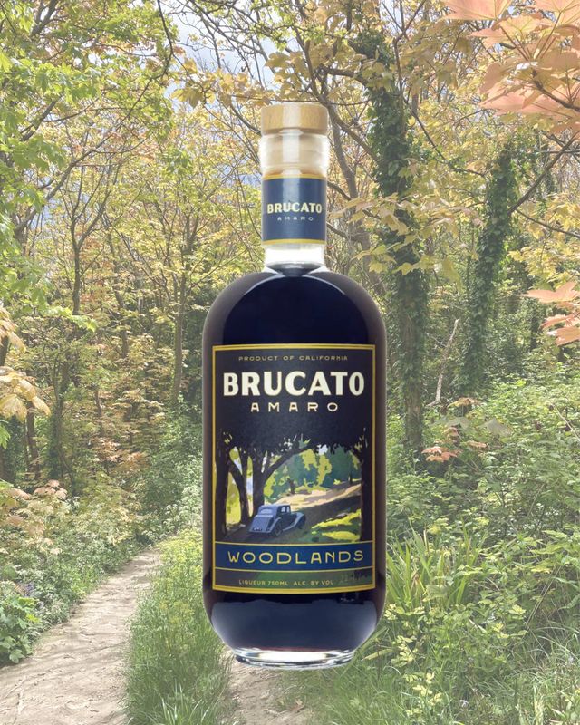 BRUCATO AMARO WOODLANDS 750ML 21% ABV