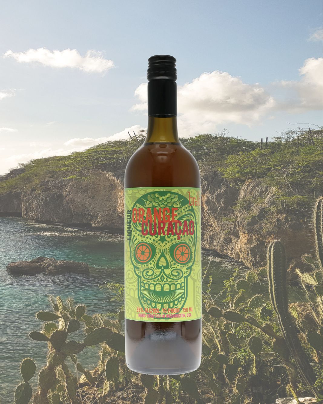 BROVO ORANGE CURACAO 750ML 35% ABV