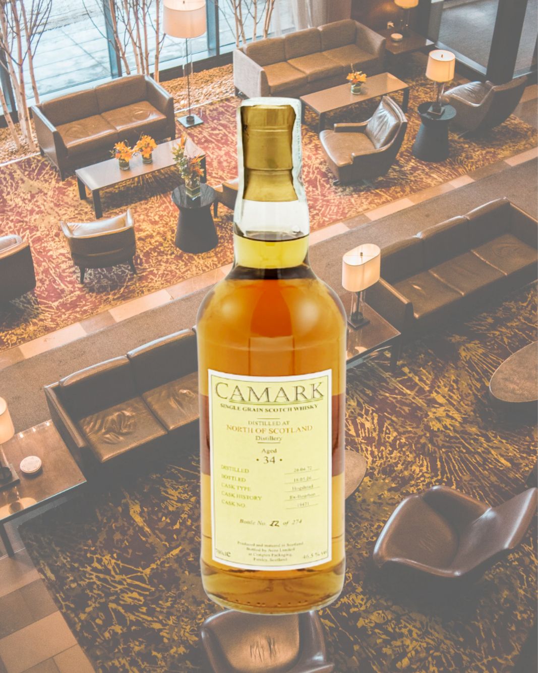 CAMARK NORTH OF SCOTLAND 34YR 700ML 46.5% ABV