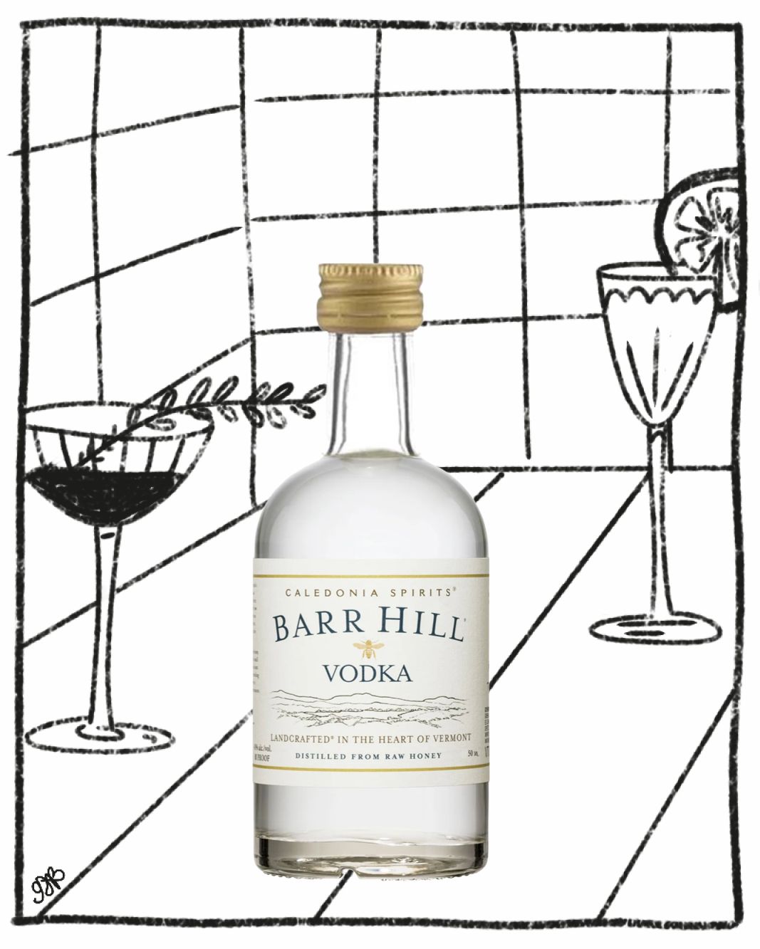 Barr Hill Vodka 50ML
