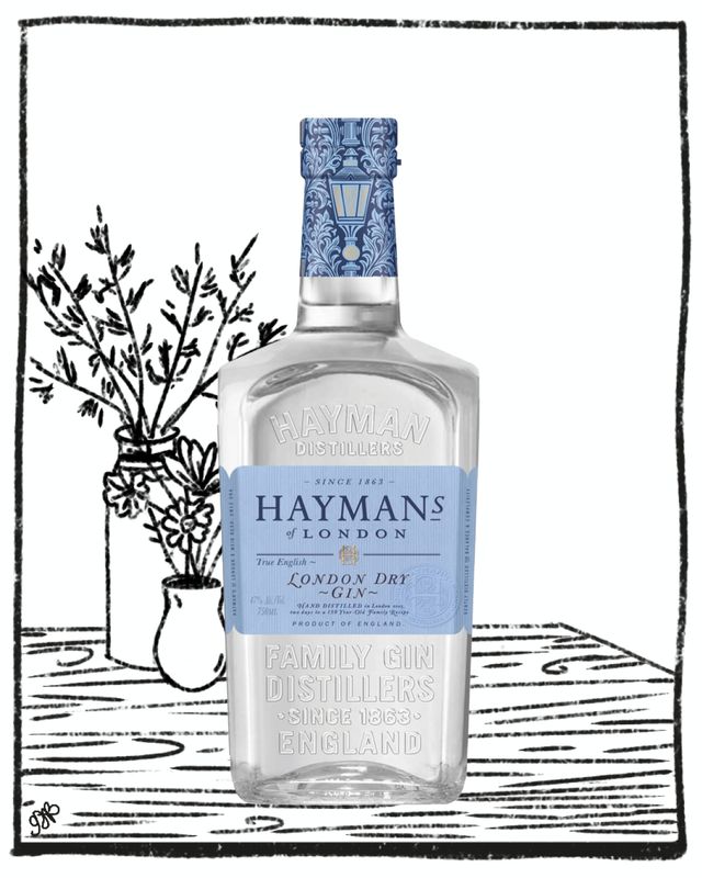 HAYMAN&#39;S LONDON DRY GIN 750ML 47% ABV