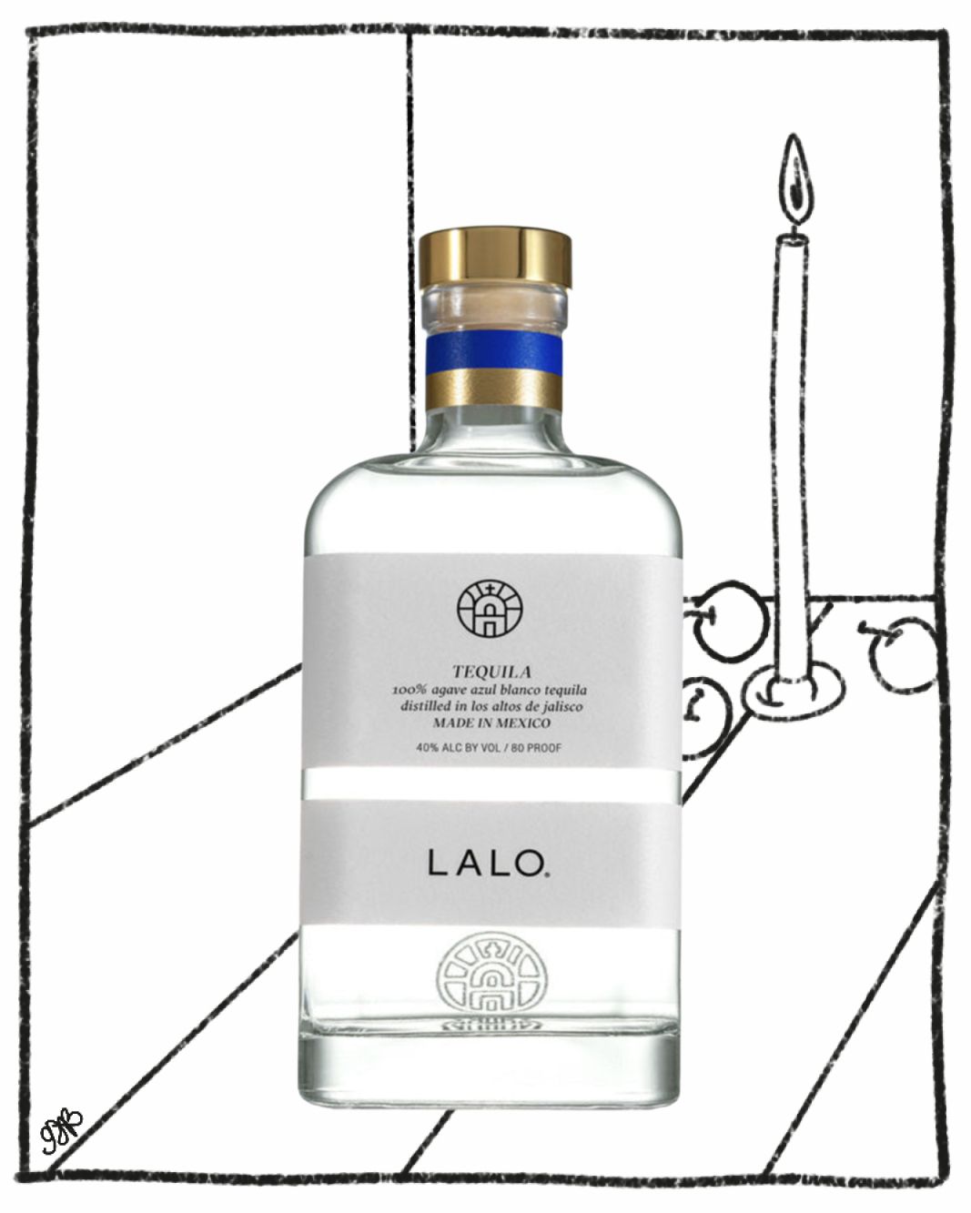 LALO TEQUILA BLANCO 750ML 40% ABV