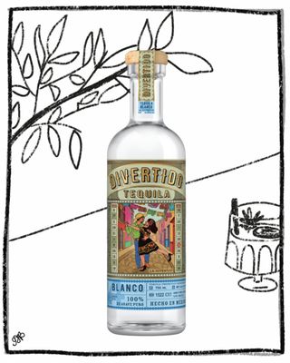 DIVERTIDO TEQUILA BLANCO 750ML 40% ABV