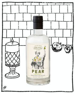 NEW DEAL PEAR BRANDY POIRE WILLIAM 750ML 40% ABV