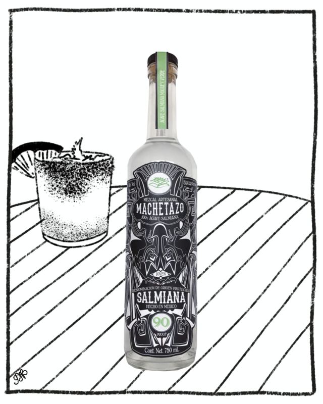 MAYALEN MACHETAZO SALMIANA 750ML 45% ABV