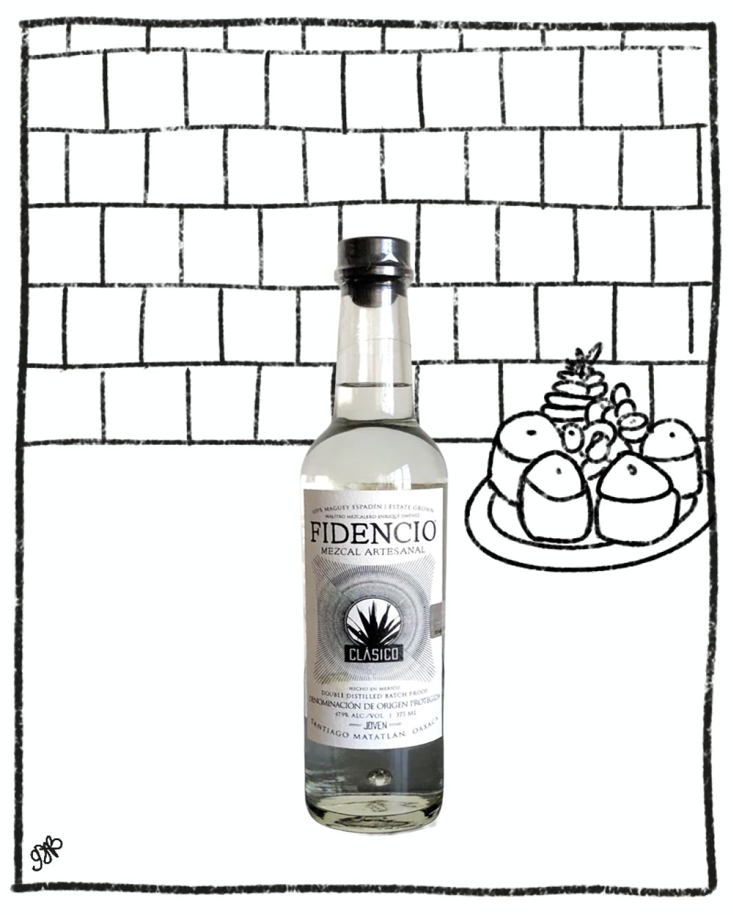 FIDENCIO CLASICO MEZCAL 375ML 47% ABV