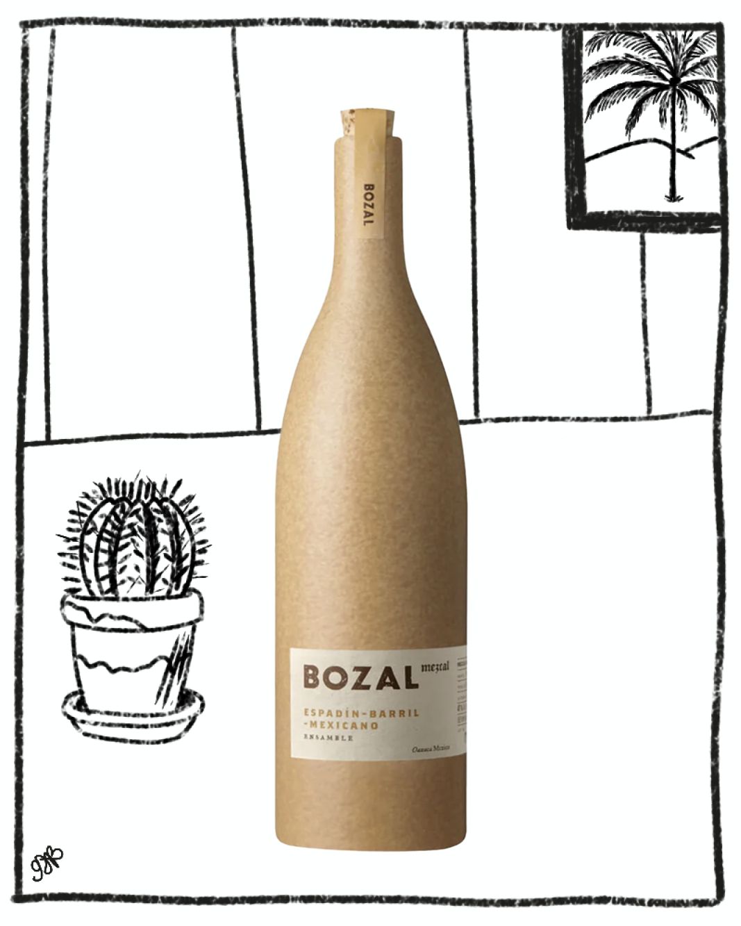 BOZAL MEZCAL ENSAMBLE 750ML 47% ABV