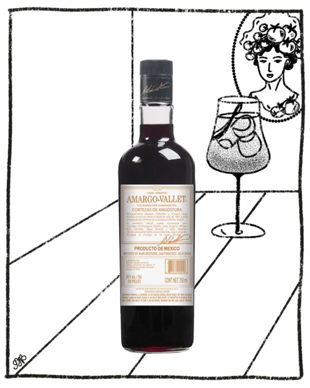 AMARGO VALLET 750ML 45% ABV